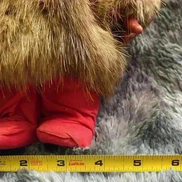 VTG INDIGENOUS DOLL WITH REAL FUR - Picture 13 of 15